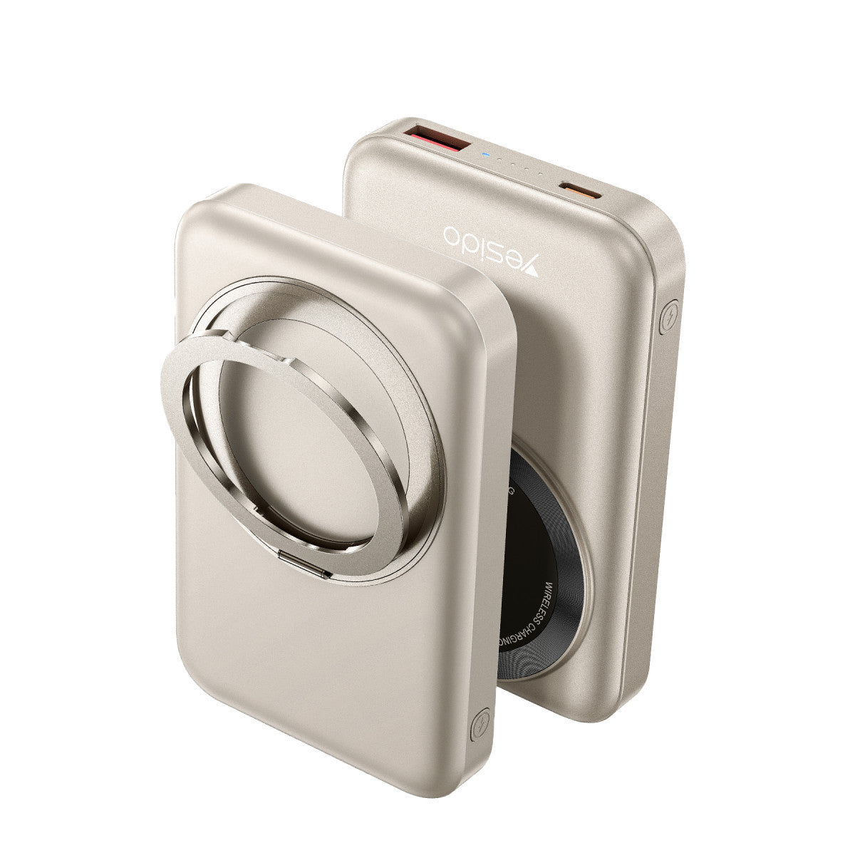 Yesido YP60 10.000 mAh 20W Type-C 18W USB ve 15W Kablosuz Şarj Çıkışlı PD Magsafe Powerbank